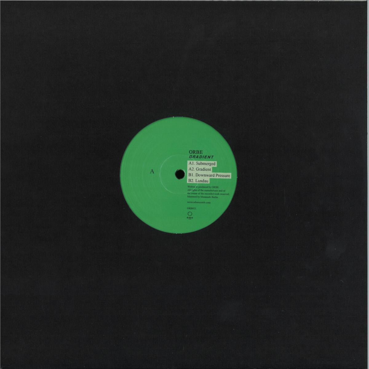 Orbe - Gradient (VINYL 12" Orbe) | NEW - TECHNO *NEW*