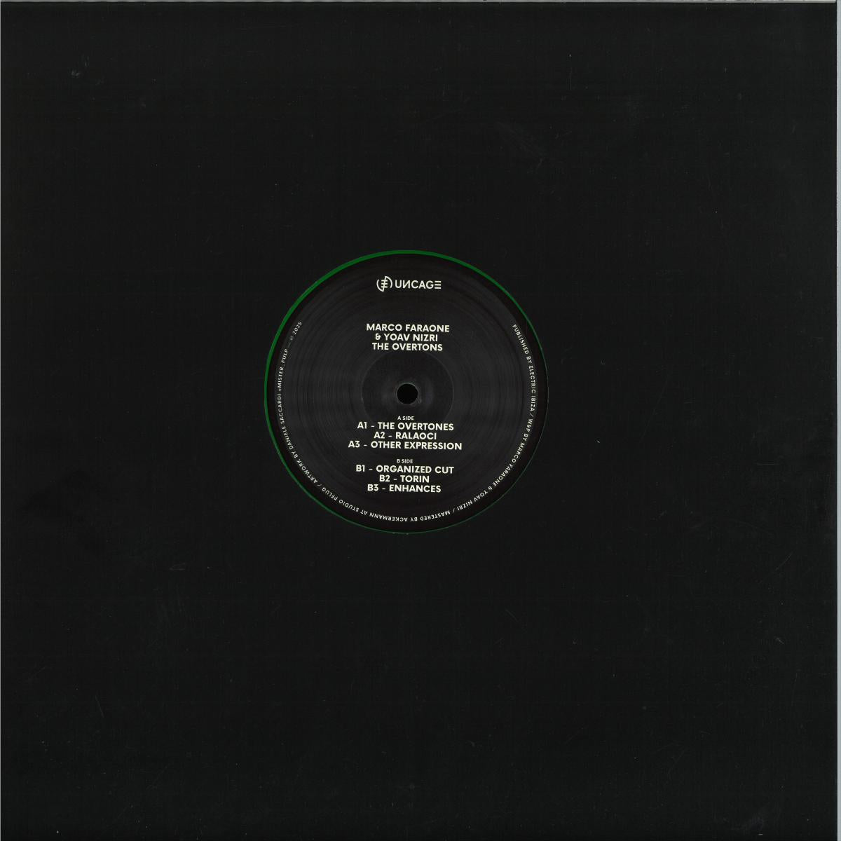 The Overtons EP (VINYL 12" EP) | Mint (M) Mint (M) - TECHNO *NEW*