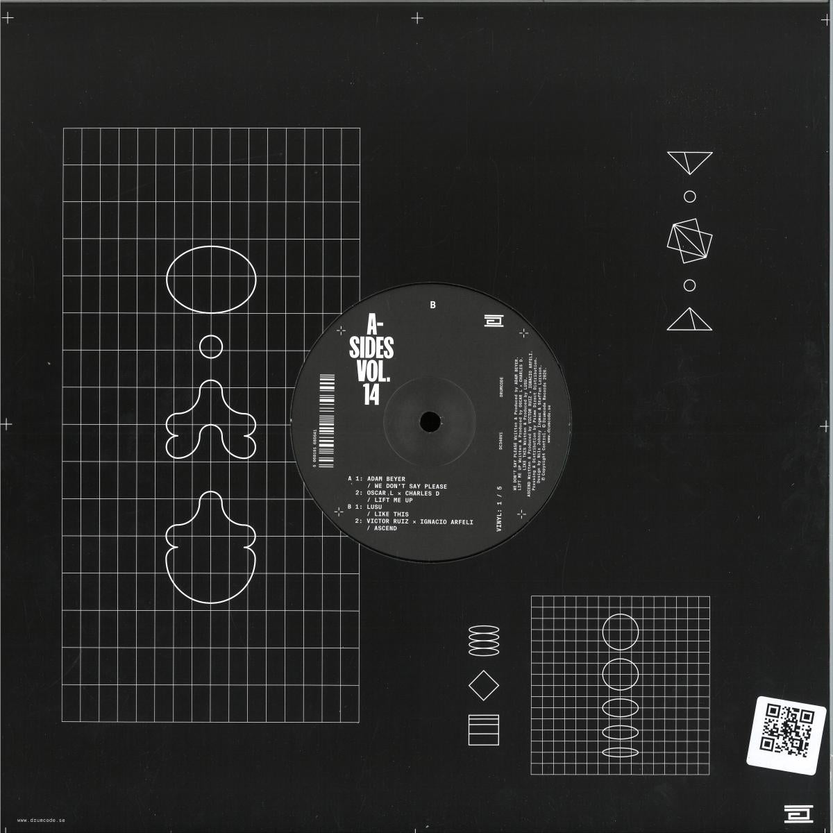 Various - (PRESALE 08/05/26) A-Sides Vol. 14 V1 (VINYL 12" Drumcode DC340V1) | NEW Mint (M) Mint (M) - TECHNO *NEW*