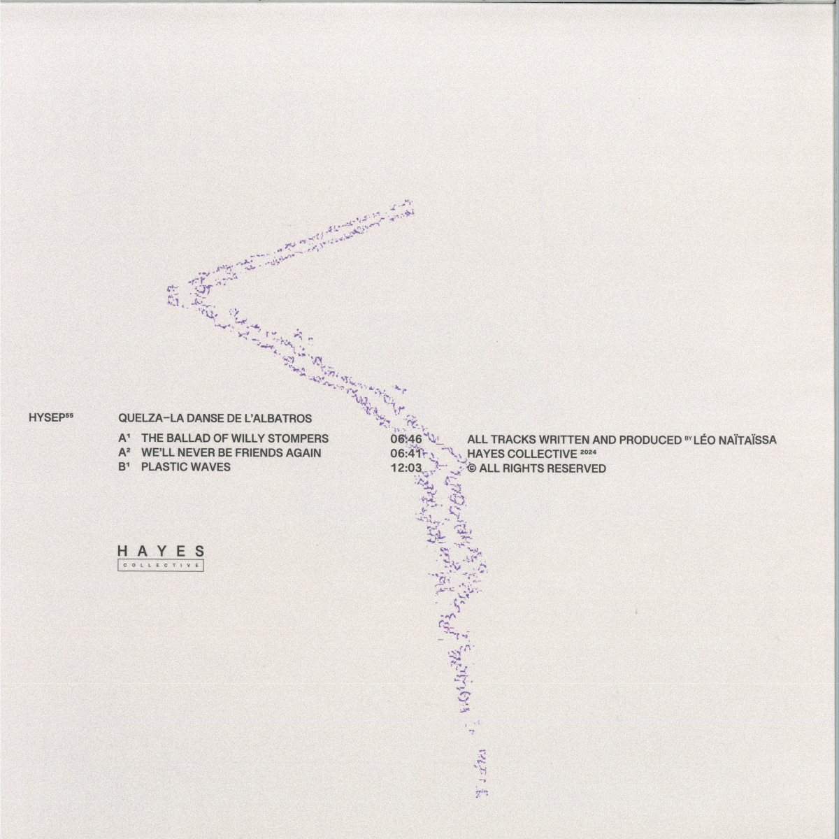 Quelza - (PRESALE 6/15/26) La Danse De l’Albatros (VINYL) | Mint (M) Mint (M) - TECHNO *NEW*