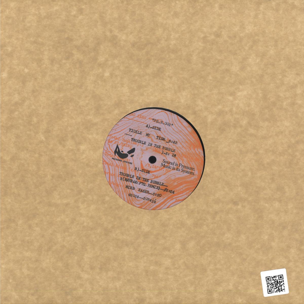 Fergus Sweetland - (PRESALE 09/04/26) Life As A Duck (VINYL 12" Pressure Systems) | NEW - TECHNO *NEW*