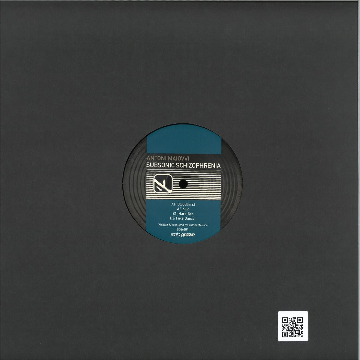 Antoni Maiovvi - Subsonic Schizophrenia (VINYL 12" Sonic Groove SG26104 2026) | NEW - TECHNO *NEW*