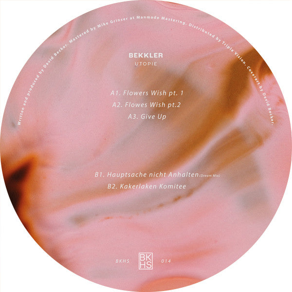 Utopie (VINYL) | Mint (M) Mint (M) - TECHNO *NEW*
