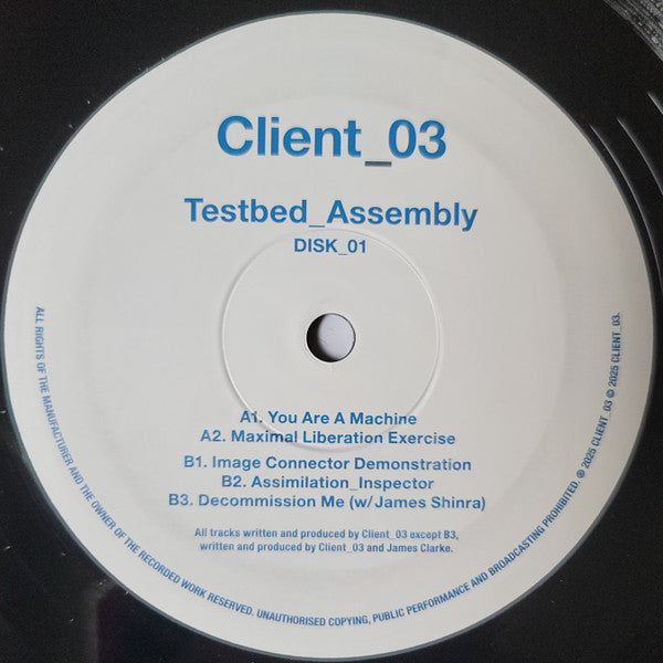 Testbed_Assembly (BOX SET VINYL) | Mint (M) Mint (M) - TECHNO *NEW*