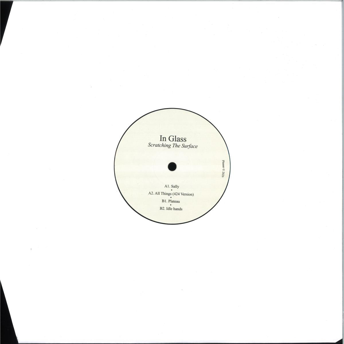 In Glass - Scratching the Surface (VINYL 12" Phaaar) *NO COVER* | NEW - TECHNO *NEW*