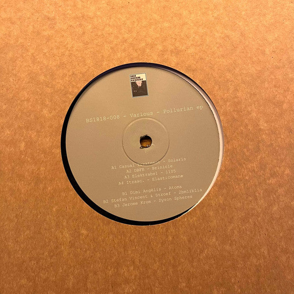 Pollurian (VINYL) | Mint (M) Generic - TECHNO *NEW*