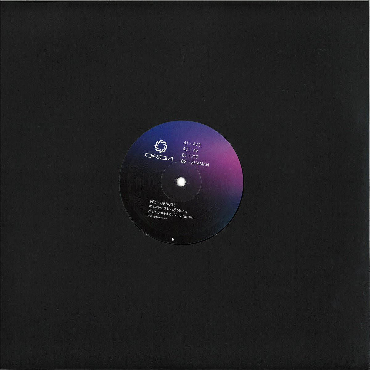 Orion - VEZ (VINYL 12" Orion) | NEW Mint (M) Generic - TECHNO *NEW*