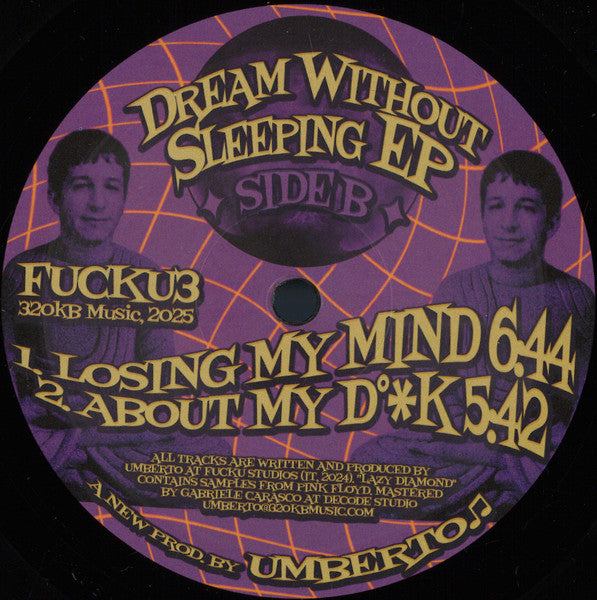 Dream Without Sleeping EP (VINYL) | Mint (M) Generic - TECHNO *NEW*