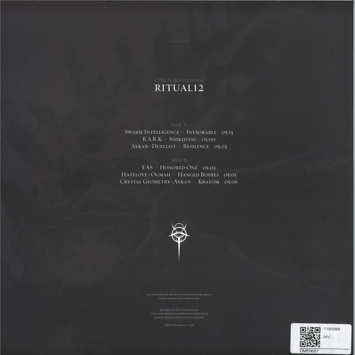 Various - RITUAL12 (VINYL 12" Omen) | NEW - TECHNO *NEW*