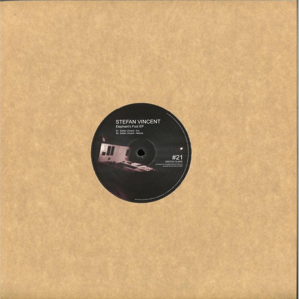 Stefan Vincent - Elephant's Foot (VINYL 12" Dynamic Reflection) | NEW - TECHNO *NEW*