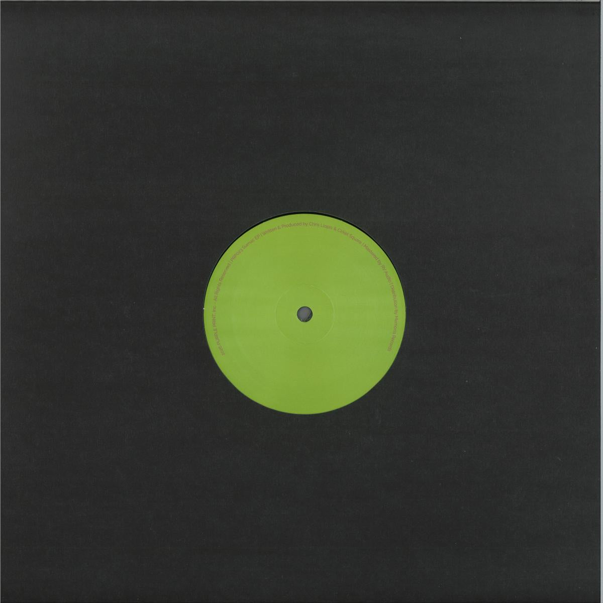 Cirkel Square & Chris Llopis - (PRESALE 10/8/26) Sumac (VINYL 12" Purple Print) | NEW - TECHNO *NEW*