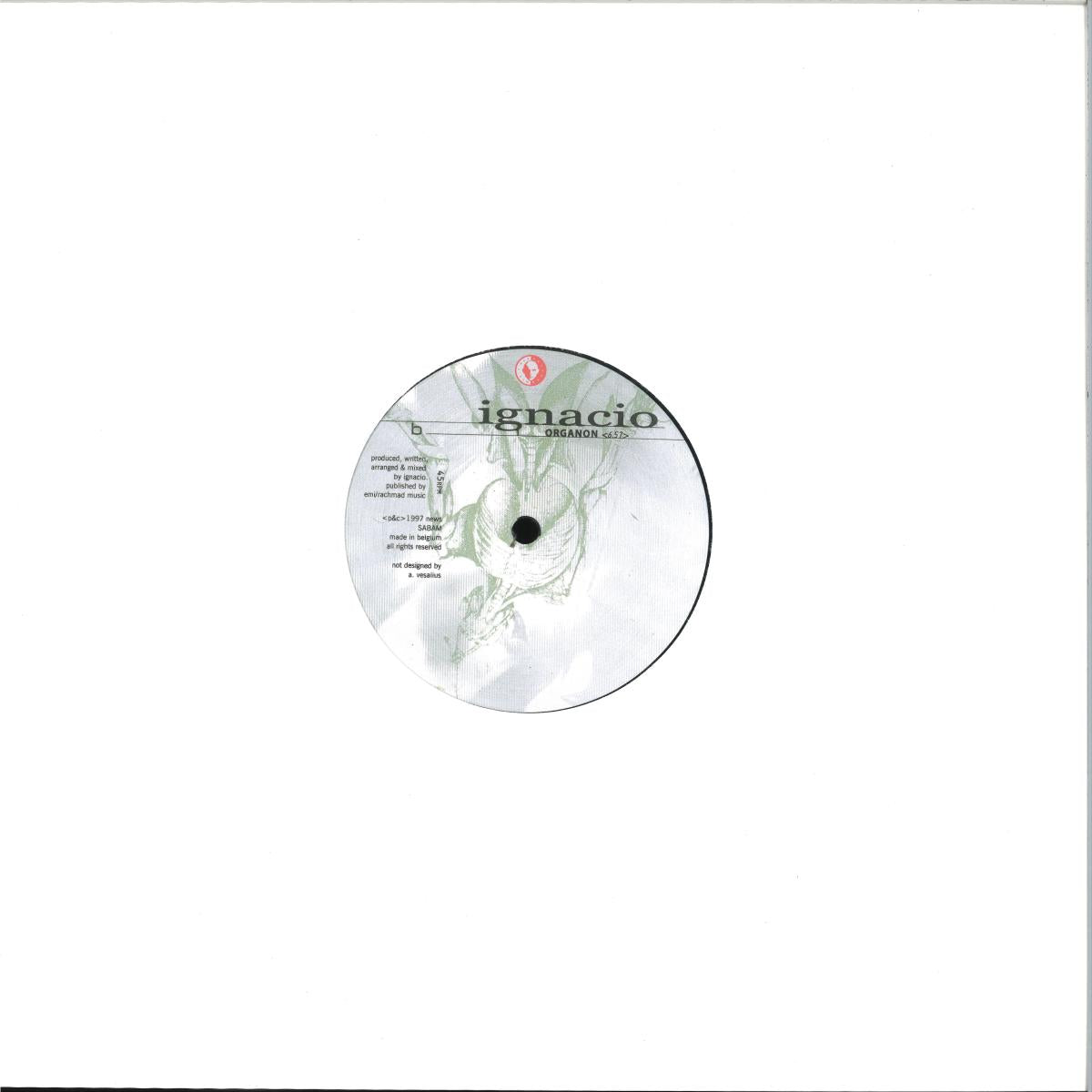 Ignacio - Organa / Organon (VINYL 12" Music Man) | NEW - TECHNO *NEW*