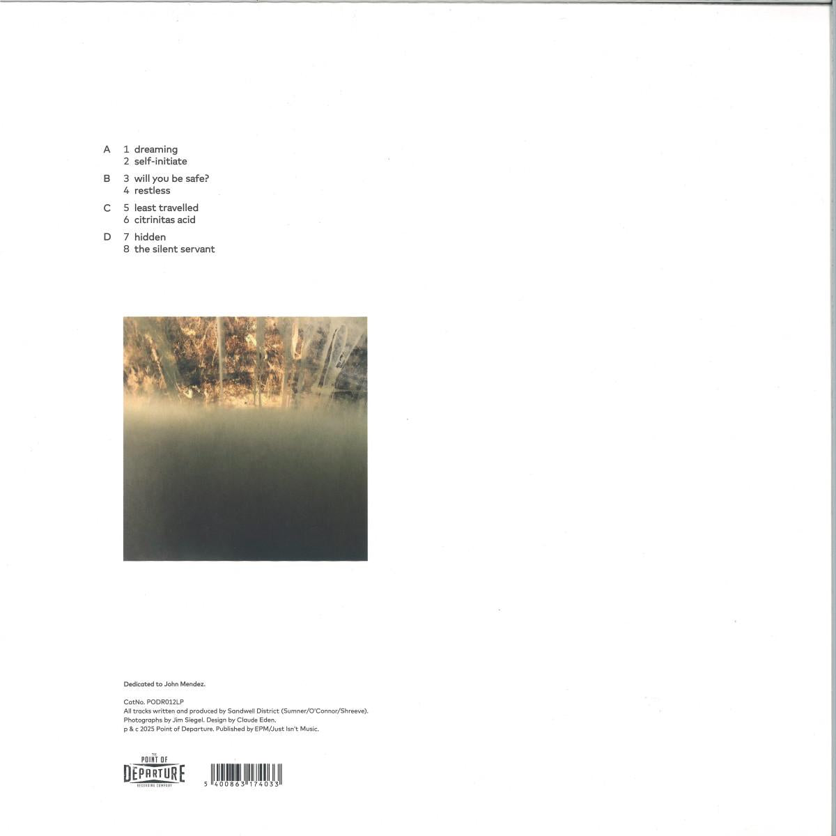 Sandwell District - End Beginnings (GOLD VINYL 2xLP Point Of Departure) | NEW - TECHNO *SEALED/COLOR*