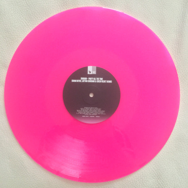 Party All The Time (REMIXES) (PINK VINYL) | Mint (M) Mint (M) - TECHNO *SEALED/COLOR*