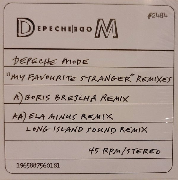 My Favourite Stranger (Remixes) |