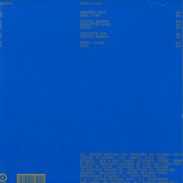 Shell~Wave (2xVINYL) | Mint (M) Mint (M) - TECHNO *SEALED*
