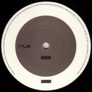 Rino Cerrone - Rilis 09 (VINYL) | Excellent+ (EX+) Generic - TECHNO / USED *EXCELLENT+*