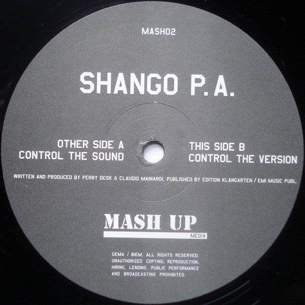 Control The Sound | Excellent+ (EX+) Generic - TECHNO / USED *EXCELLENT*