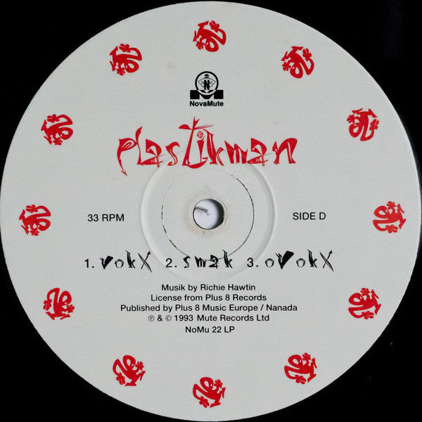 Plastikman - Sheet One (VINYL) *RECORD 2 ONLY* | Good Plus (G+) Generic - TECHNO / USED *GOOD+*
