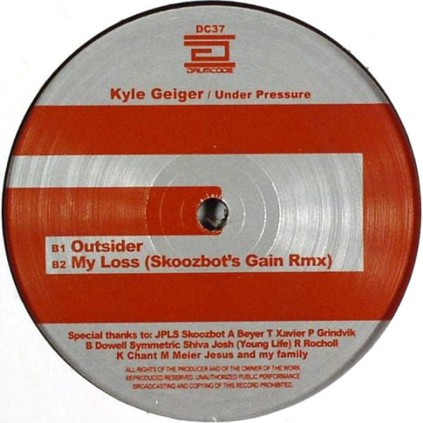 Under Pressure (VINYL) | - TECHNO / USED *NEAR MINT*