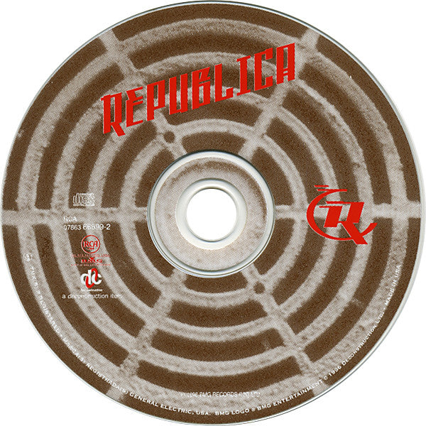 Republica (CD) | Near Mint (NM) Near Mint (NM) - TECHNO / USED *NEAR MINT*