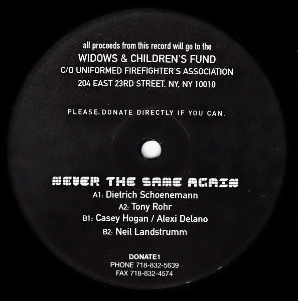 Never The Same Again (VINYL) | Very Good Plus (VG+) Generic - TECHNO / USED *VERY GOOD+*