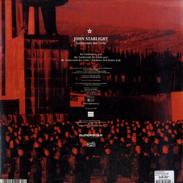 John Starlight - Zauberstab Der Liebe (VINYL) | Very Good Plus Plus (VG++) Excellent (EX) - TECHNO / USED *VERY GOOD++*