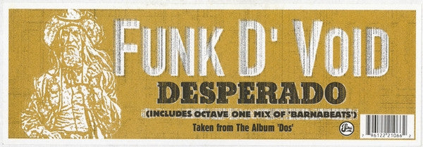 Desperado (VINYL) | Very Good Plus (VG+) Generic - TECHNO / USED *VERY GOOD+*