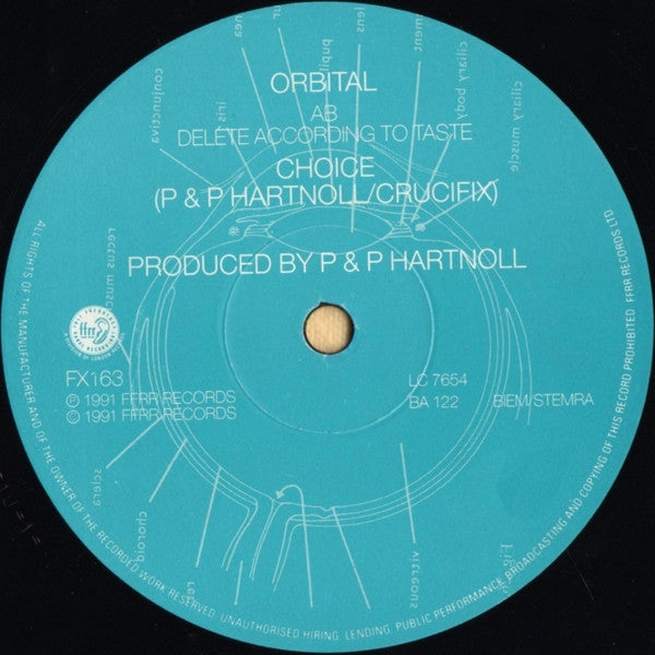 Midnight / Choice (12" VINYL) | Very Good Plus (VG+) Near Mint (NM) - TECHNO / USED *VERY GOOD+*