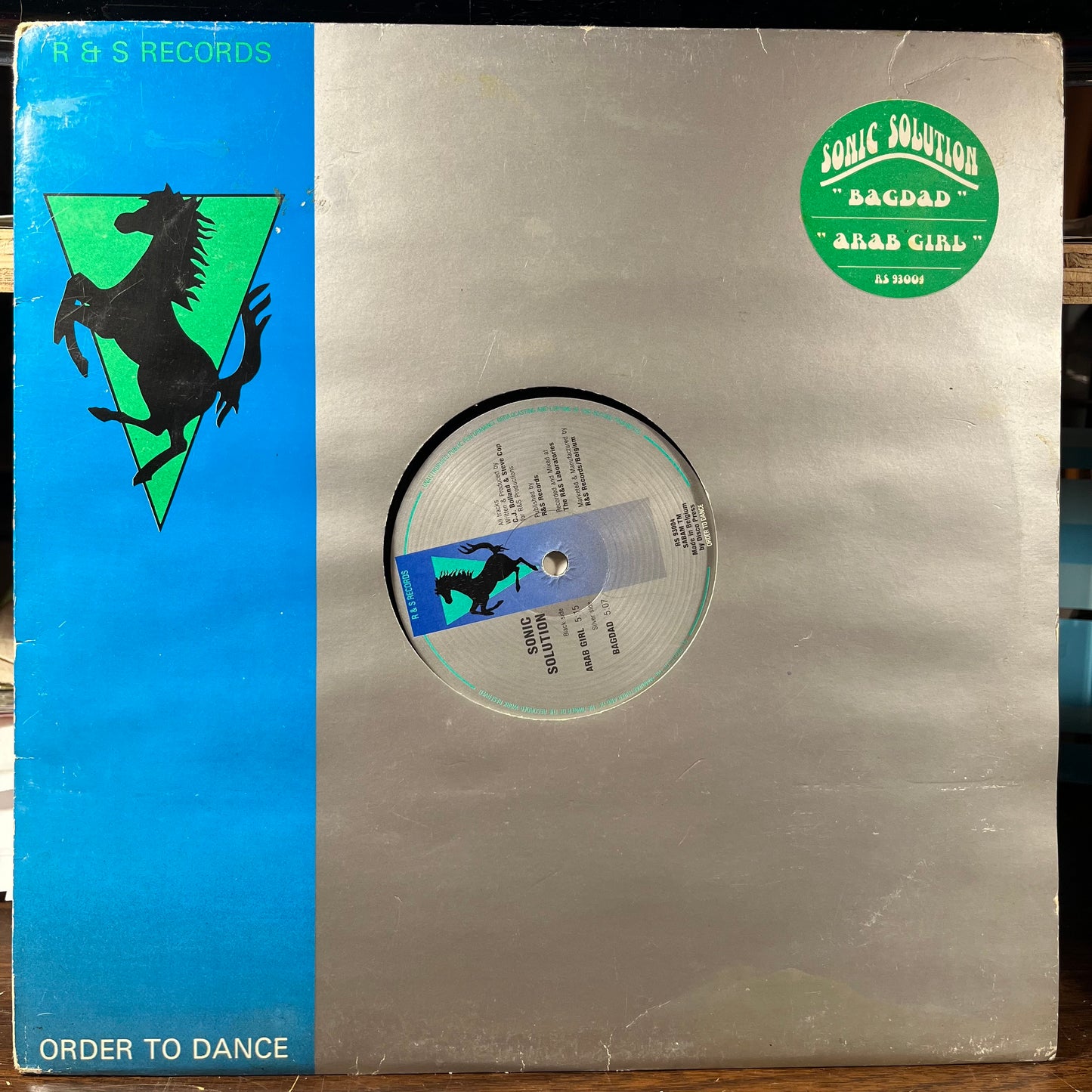 Arab Girl / Bagdad (VINYL) | Very Good Plus (VG+) Very Good (VG) - TECHNO / USED *VERY GOOD+*