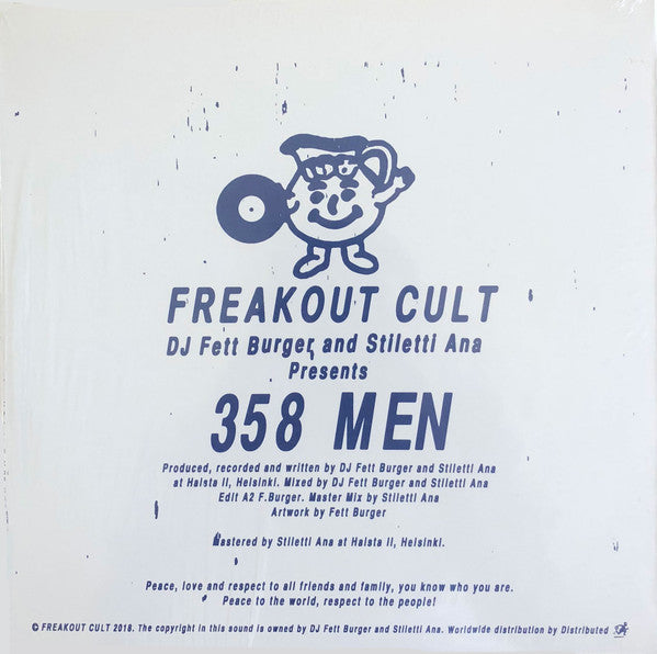 DJ Fett Burger 358 Men 2xLP Mint (M) Mint (M)
