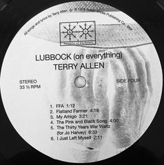 Terry Allen Lubbock (On Everything) Paradise Of Bachelors 2xLP, Album, RE, RM Mint (M) Mint (M)