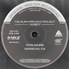 The Alan Parsons Project I Robot Mobile Fidelity Sound Lab, Arista, Sony Music Commercial Music Group 2x12", Album, Ltd, Num, RE, RM, S/Edition, 180 Mint (M) Mint (M)