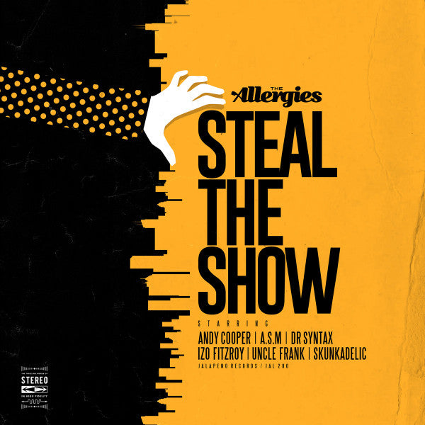 The Allergies Steal The Show Jalapeno Records LP Mint (M) Mint (M)