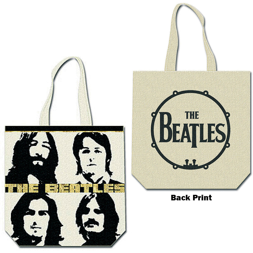 The Beatles - Four Heads with Gold Logo | Unisex | Neutral