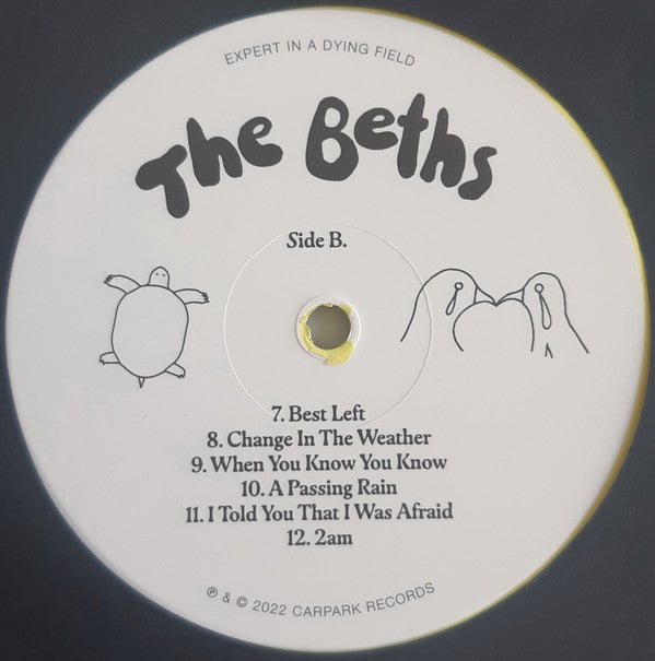 The Beths Expert In A Dying Field Carpark Records LP, Album, Can Mint (M) Mint (M)