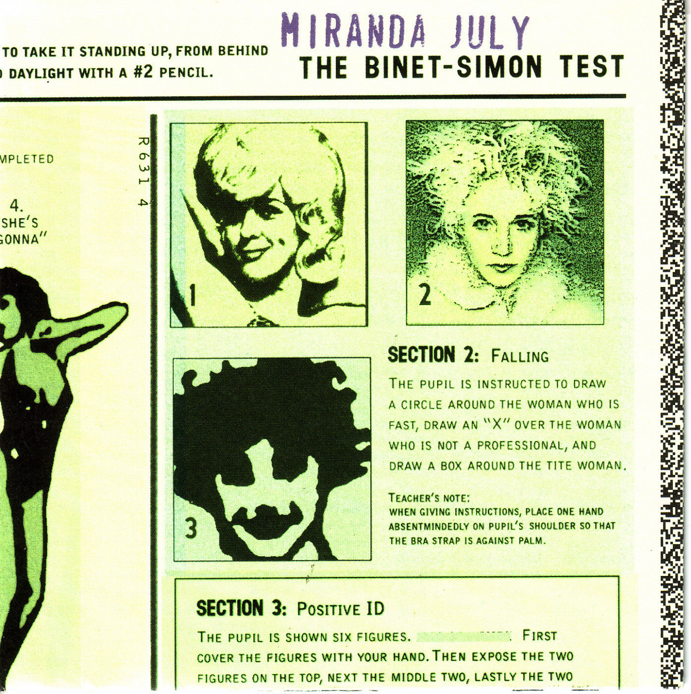 July, Miranda - The Binet-Simon Test (CD) |