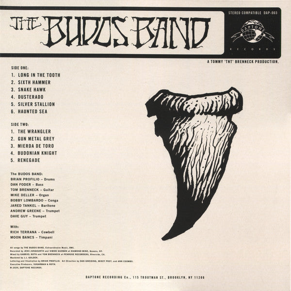 The Budos Band Long In The Tooth Daptone Records LP, Album Mint (M) Mint (M)