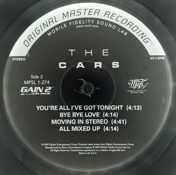 The Cars | Mint (M) Mint (M) - NEW WAVE