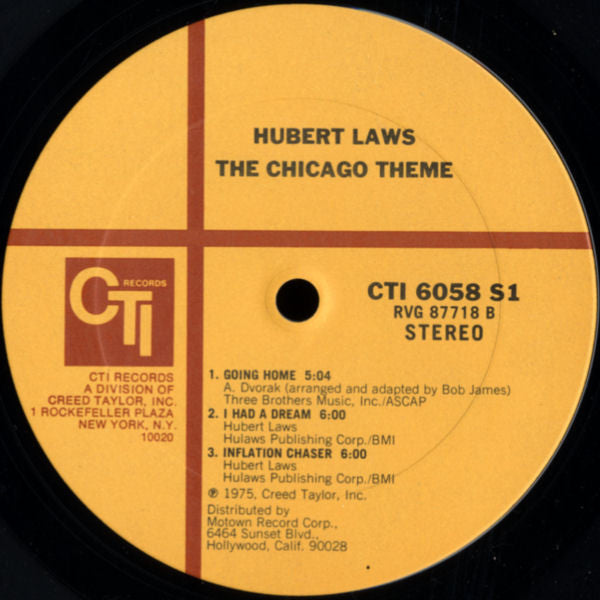 The Chicago Theme | Very Good Plus (VG+) Near Mint (NM) - JAZZ / USED *VERY GOOD+*