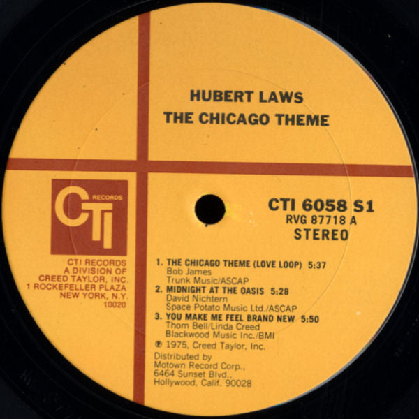 The Chicago Theme | Very Good Plus (VG+) Near Mint (NM) - JAZZ / USED *VERY GOOD+*