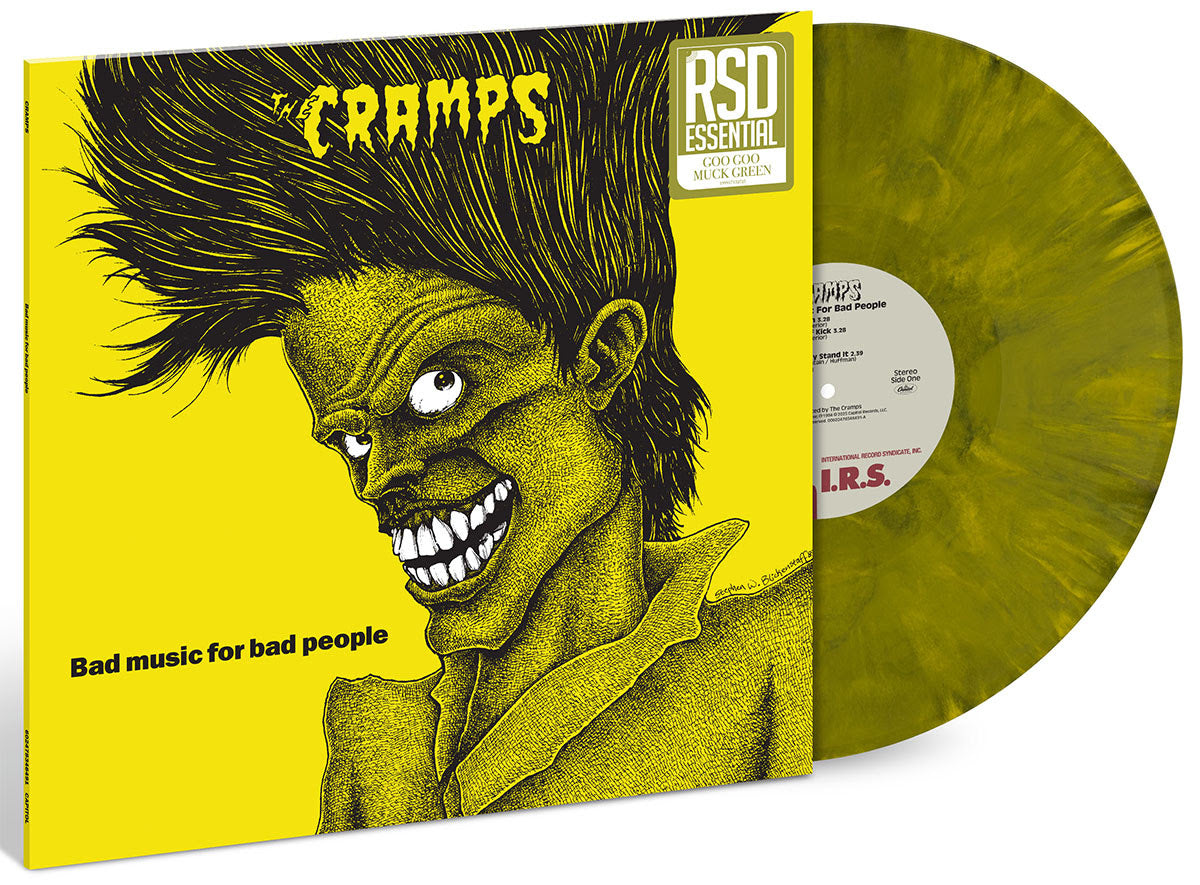 (PRE-ORDER 3/27/26) Bad Music For Bad People (Goo Goo Muck Green Vinyl) | - PUNK *NEW/COLOR*
