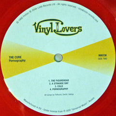The Cure Pornography Vinyl Lovers LP, Album, RE, S/Edition, Red Mint (M) Mint (M)