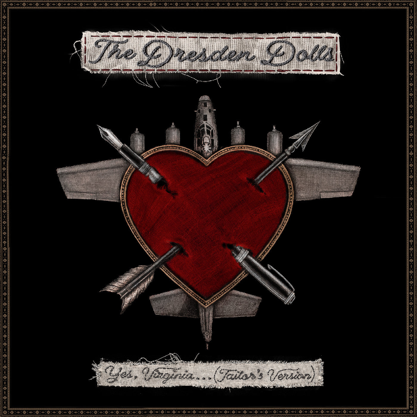 The Dresden Dolls - (PRESALE 8/7/26) Yes, Virginia…(Tailor's Version) (6 PANEL DIGIPAK CD) | Mint Excellent (EX) - PUNK *NEW*
