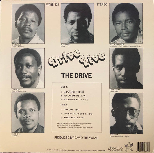 Drive Live | Mint (M) Mint (M) - JAZZ/FUNK