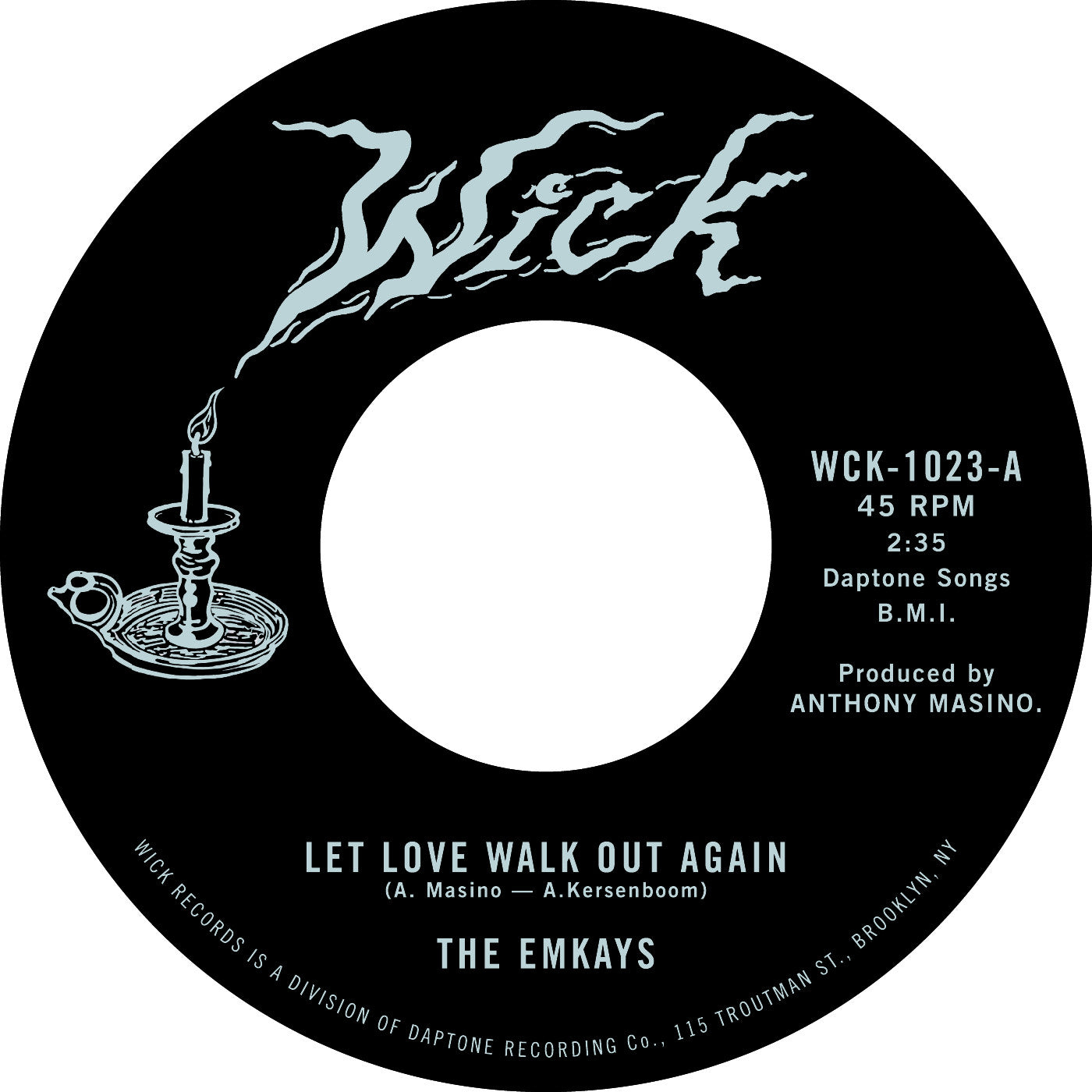 Let Love Walk Out Again B/W Through The Pines |