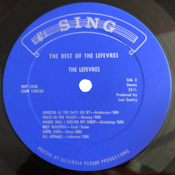 The Best Of The LeFevres | Very Good Plus (VG+) Very Good (VG)