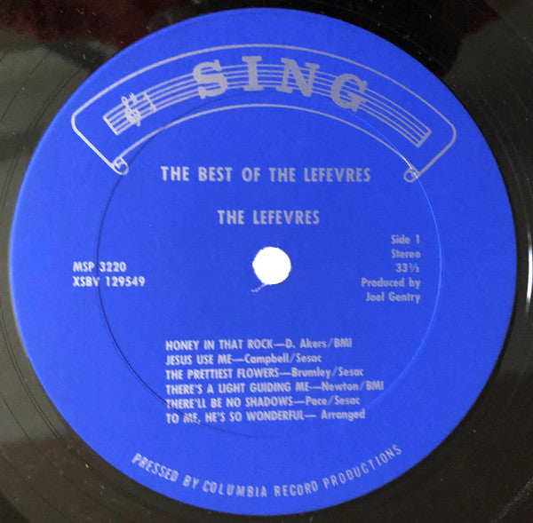 The Best Of The LeFevres | Very Good Plus (VG+) Very Good (VG)