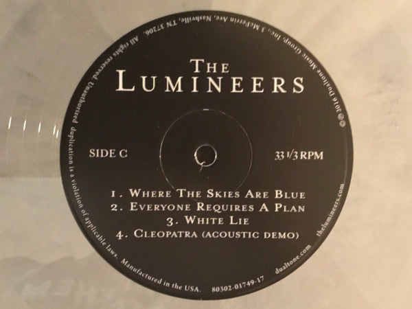 The Lumineers Cleopatra Dualtone 2xLP, Album, Dlx, Sla Mint (M) Mint (M)