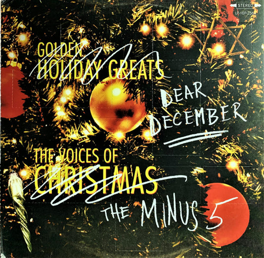 The Minus 5 Dear December Yep Roc Records LP, Album, Whi Mint (M) Mint (M)